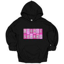 Load image into Gallery viewer, Atomic Sparks Pink Blocks Hoodie
