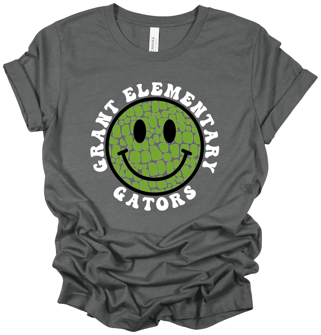 Short Sleeve Gator Smiley T-Shirts
