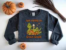Load image into Gallery viewer, Just Waiting on .......... Season Sweatshirt
