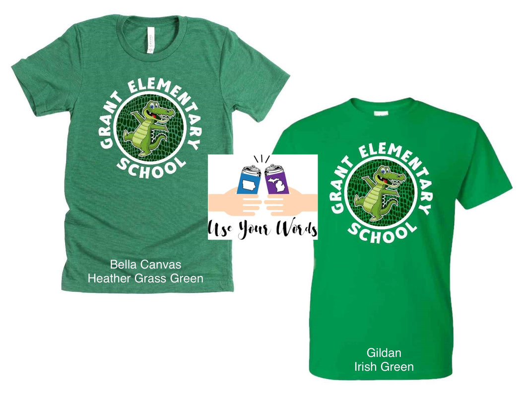 Short Sleeve Gator Scales T-shirt