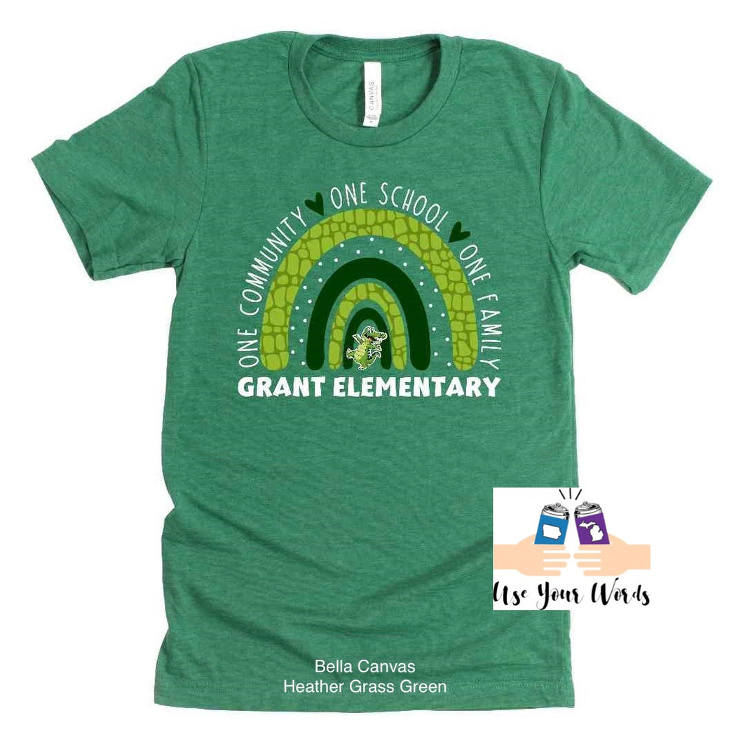 Short Sleeve Gator Rainbow T-shirt