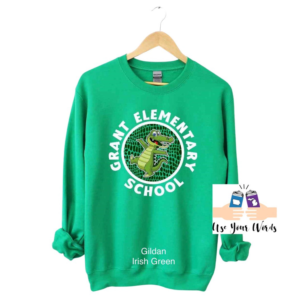 Gildan Gator Scales Crewneck/Hoodie